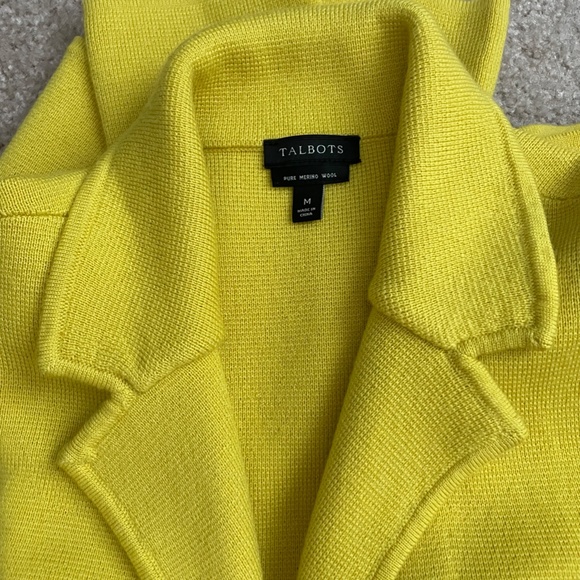 Vintage Yellow Blazer - Picture 3 of 4